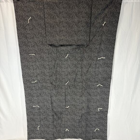 Handmade Star Pattern Quilted Throw Pillow Quilt Twin Size - Picture 3 of 4